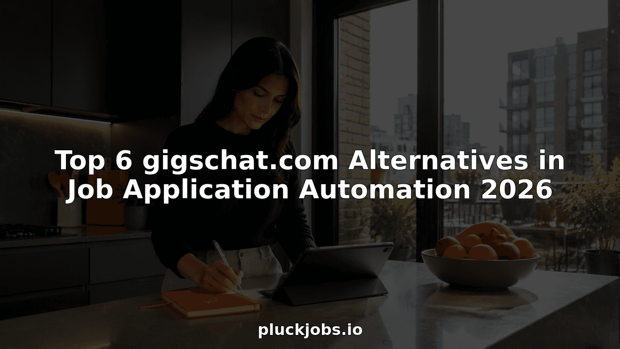 Top 6 gigschat.com Alternatives in Job Application Automation 2026