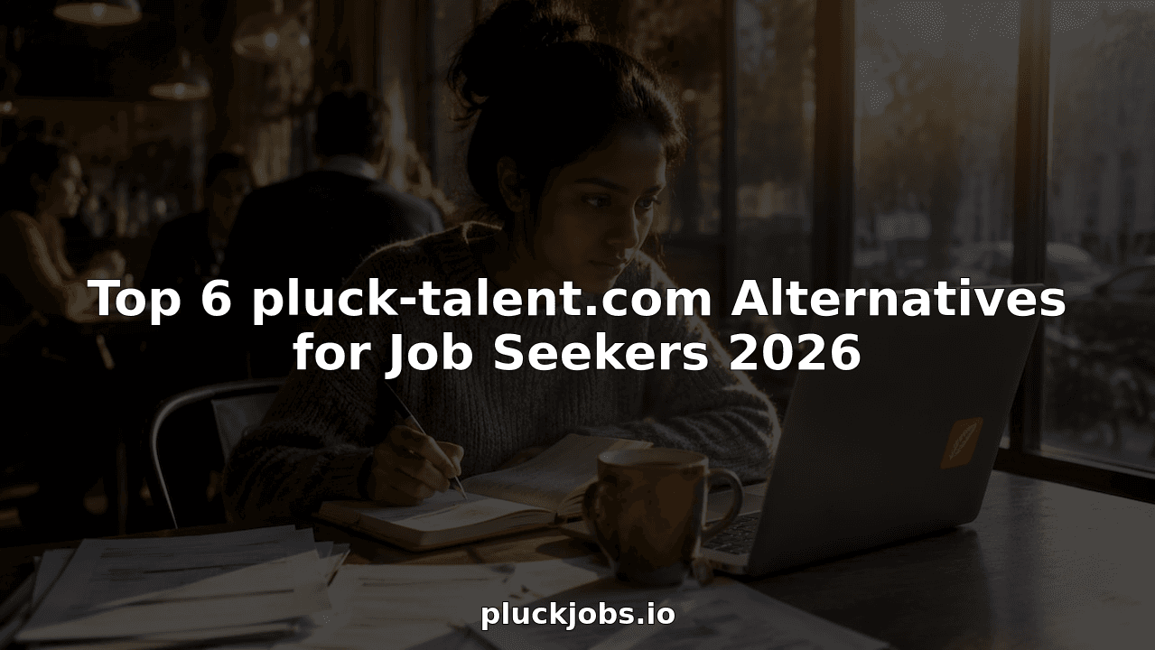 Top 6 pluck-talent.com Alternatives for Job Seekers 2026